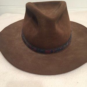 Bailey Shasta Fur Felt size 7 Brown Cowboy
